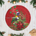 Aussie Rainbow lorikeet Tree Skirt Aboriginal Inspired Christmas - Aussie Hoodie