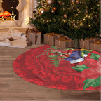 Aussie Rainbow lorikeet Tree Skirt Aboriginal Inspired Christmas - Aussie Hoodie