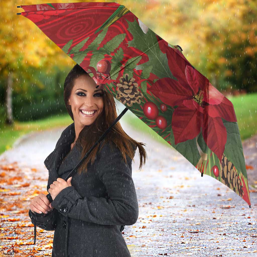 Aussie Rainbow lorikeet Umbrella Aboriginal Inspired Christmas - Aussie Hoodie
