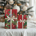 Aussie Rainbow lorikeet Wrapping Paper Aboriginal Inspired Christmas - Aussie Hoodie