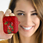 Aussie Red Cardinal AirPods Case Aboriginal Inspired Christmas - Aussie Hoodie