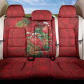 Aussie Red Cardinal Back Car Seat Cover Aboriginal Inspired Christmas - Aussie Hoodie