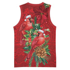 Aussie Red Cardinal Basketball Jersey Aboriginal Inspired Christmas - Aussie Hoodie
