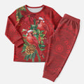 Aussie Red Cardinal Christmas Pajama Set Aboriginal Inspired Christmas - Aussie Hoodie