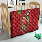 Aussie Red Cardinal Quilt Aboriginal Inspired Christmas - Aussie Hoodie