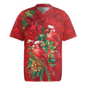 Aussie Red Cardinal Rugby Jersey Aboriginal Inspired Christmas - Aussie Hoodie