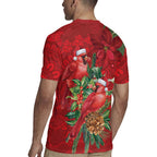 Aussie Red Cardinal Rugby Jersey Aboriginal Inspired Christmas - Aussie Hoodie