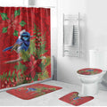 Aussie Superb Fairywren Bird Bathroom Set Aboriginal Inspired Christmas - Aussie Hoodie