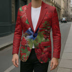 Aussie Superb Fairywren Bird Blazer Aboriginal Inspired Christmas - Aussie Hoodie