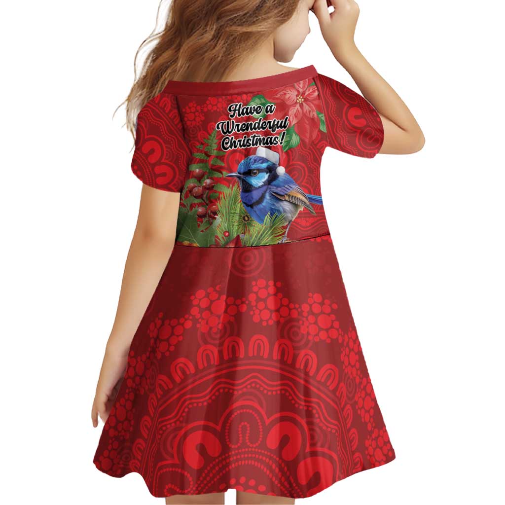 Aussie Superb Fairywren Bird Family Matching Off Shoulder Maxi Dress and Hawaiian Shirt Aboriginal Inspired Christmas - Aussie Hoodie