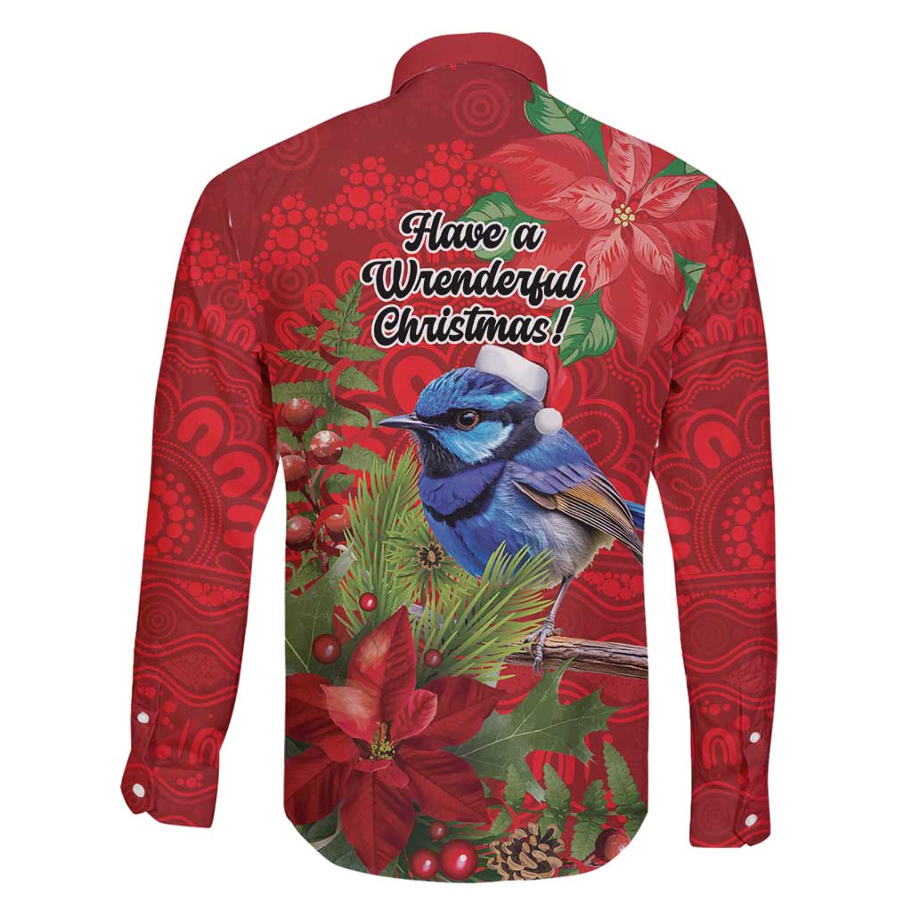 Aussie Superb Fairywren Bird Family Matching Summer Maxi Dress and Hawaiian Shirt Aboriginal Inspired Christmas - Aussie Hoodie