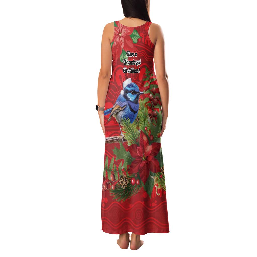 Aussie Superb Fairywren Bird Family Matching Tank Maxi Dress and Hawaiian Shirt Aboriginal Inspired Christmas - Aussie Hoodie