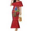 Aussie Superb Fairywren Bird Mermaid Dress Aboriginal Inspired Christmas - Aussie Hoodie