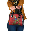 Aussie Superb Fairywren Bird Shoulder Handbag Aboriginal Inspired Christmas - Aussie Hoodie