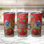 Aussie Superb Fairywren Bird Tumbler Cup Aboriginal Inspired Christmas - Aussie Hoodie
