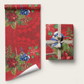 Aussie Superb Fairywren Bird Wrapping Paper Aboriginal Inspired Christmas - Aussie Hoodie