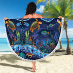 Australian Landscapes Beach Blanket Aboriginal Dreamtime Story