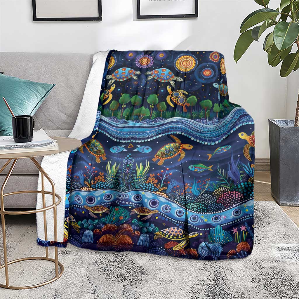 Australian Landscapes Blanket Aboriginal Dreamtime Story
