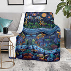 Australian Landscapes Blanket Aboriginal Dreamtime Story