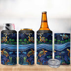 Australian Landscapes 4 in 1 Can Cooler Tumbler Aboriginal Dreamtime Story