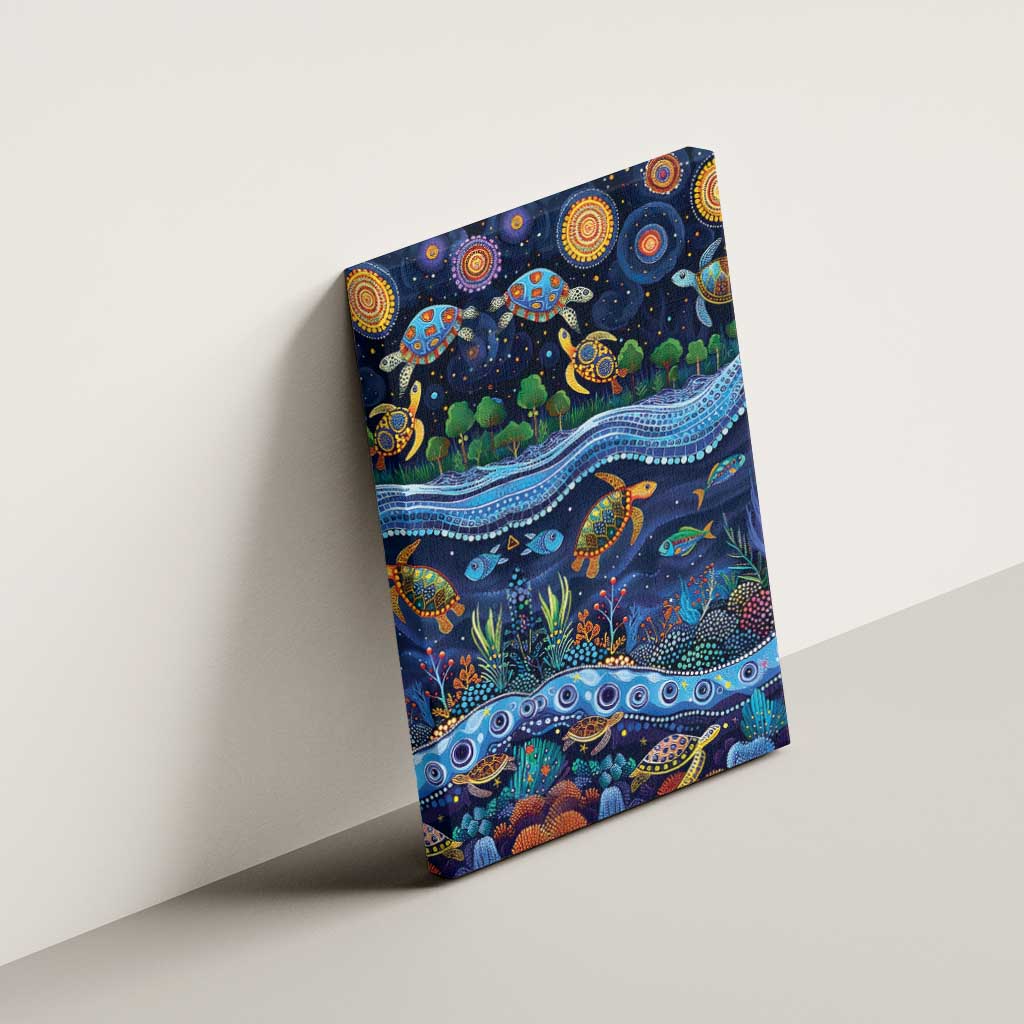Australian Landscapes Canvas Wall Art Aboriginal Dreamtime Story