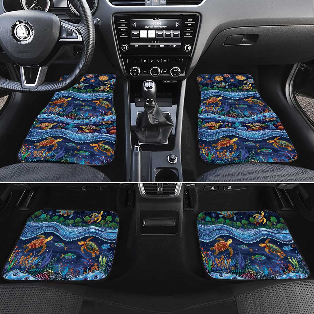 Australian Landscapes Car Mats Aboriginal Dreamtime Story
