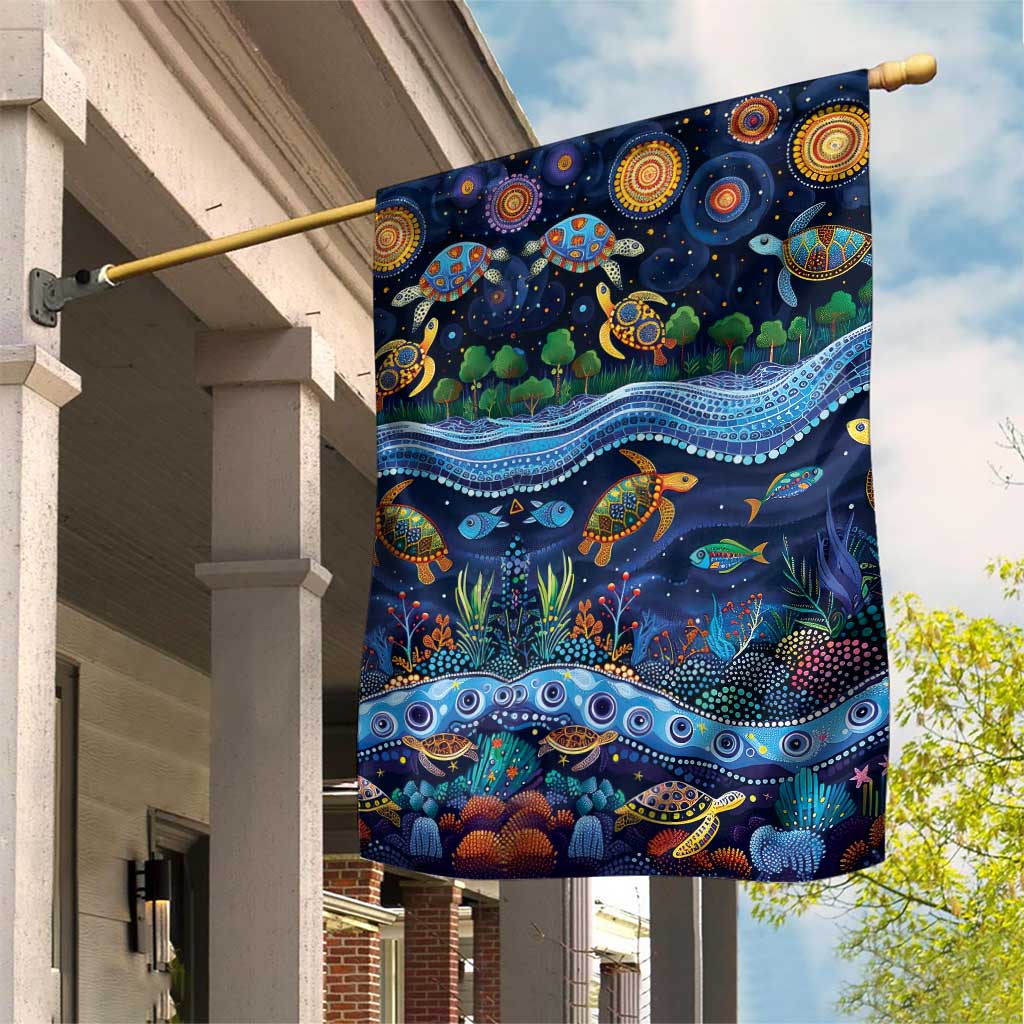 Australian Landscapes Garden Flag Aboriginal Dreamtime Story