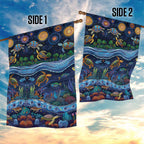 Australian Landscapes Garden Flag Aboriginal Dreamtime Story