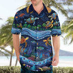 Australian Landscapes Hawaiian Shirt Aboriginal Dreamtime Story