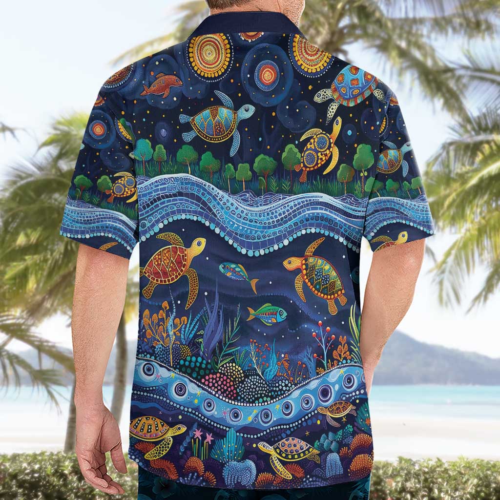 Australian Landscapes Hawaiian Shirt Aboriginal Dreamtime Story