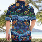 Australian Landscapes Hawaiian Shirt Aboriginal Dreamtime Story
