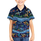 Australian Landscapes Hawaiian Shirt Aboriginal Dreamtime Story