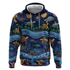 Australian Landscapes Hoodie Aboriginal Dreamtime Story