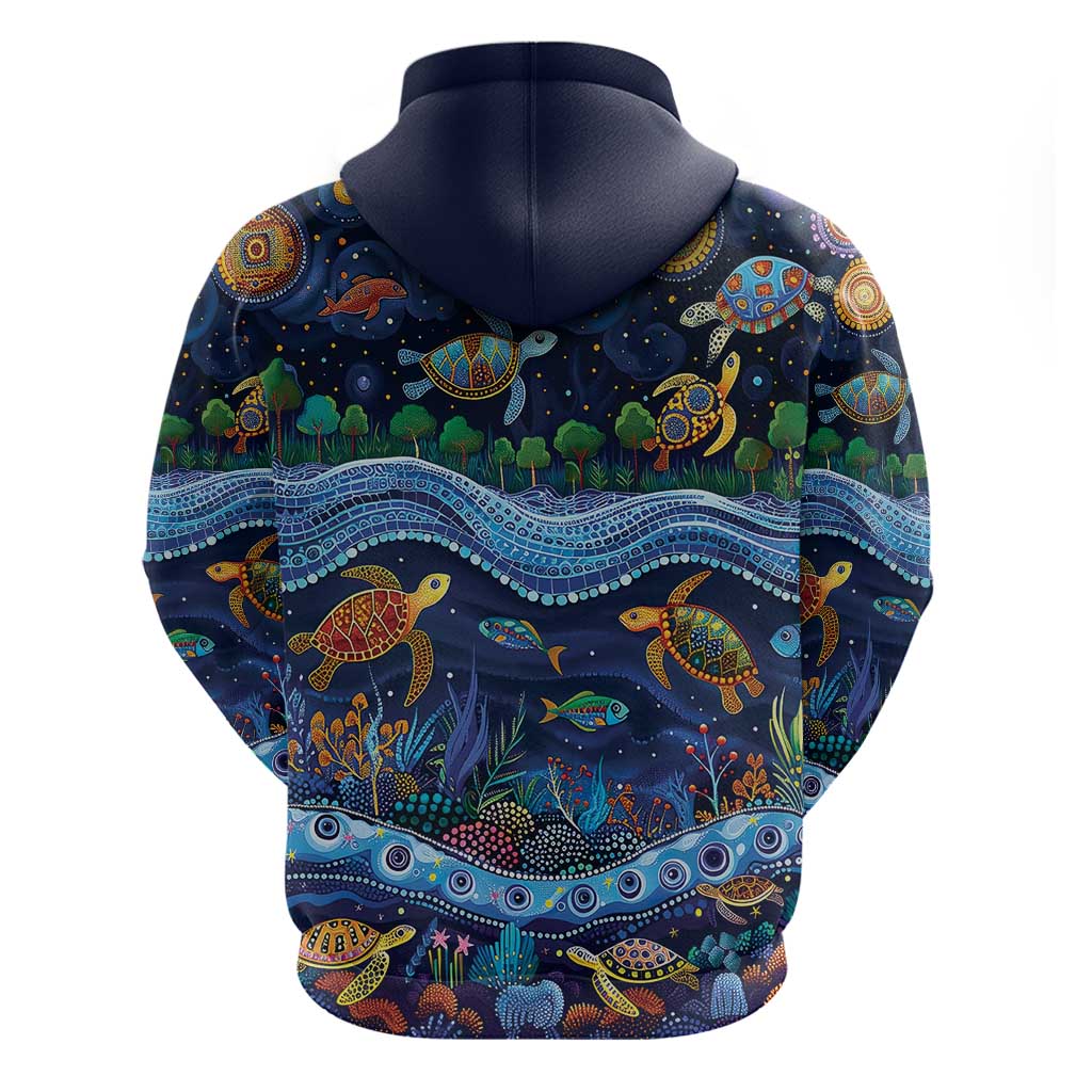 Australian Landscapes Hoodie Aboriginal Dreamtime Story