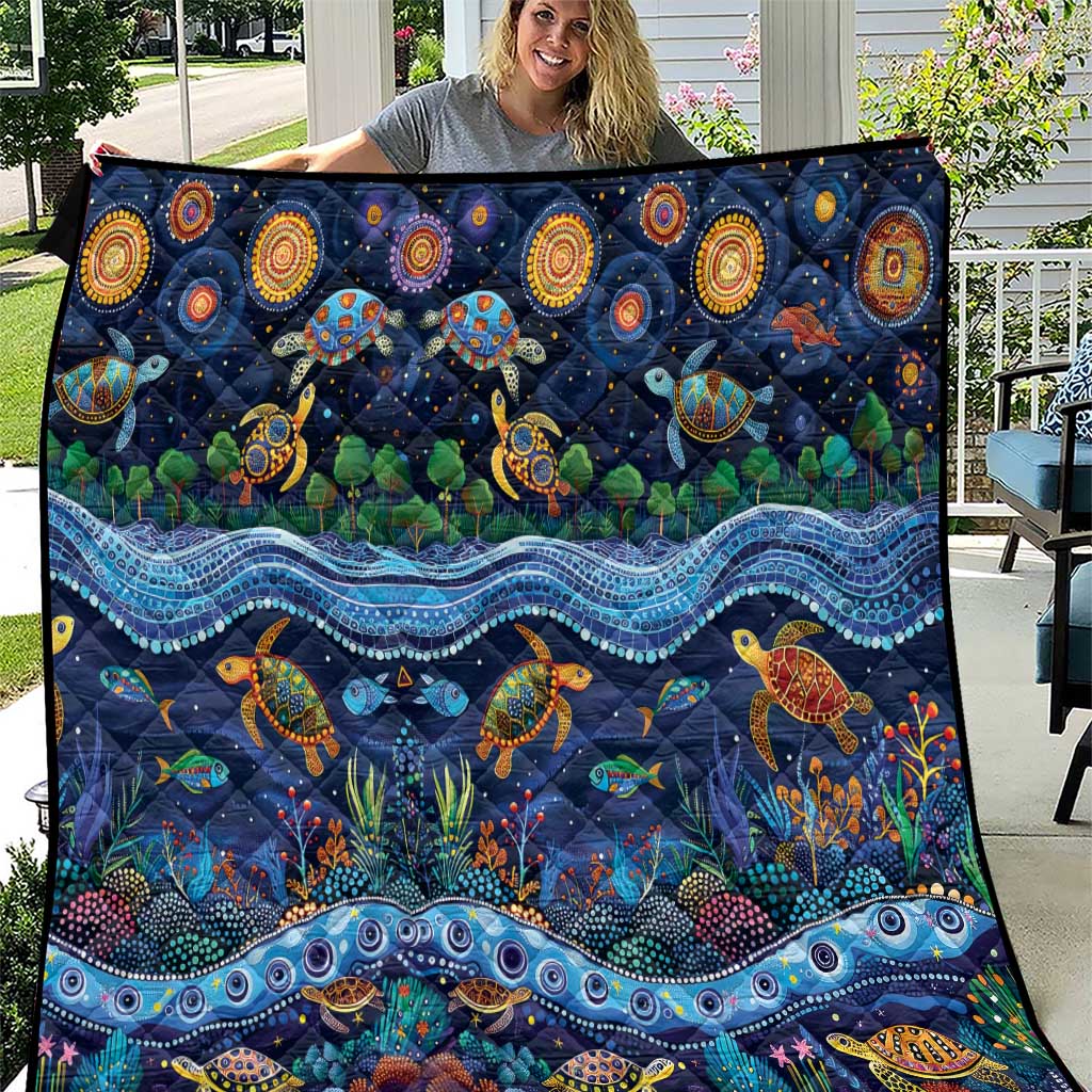 Australian Landscapes Quilt Aboriginal Dreamtime Story