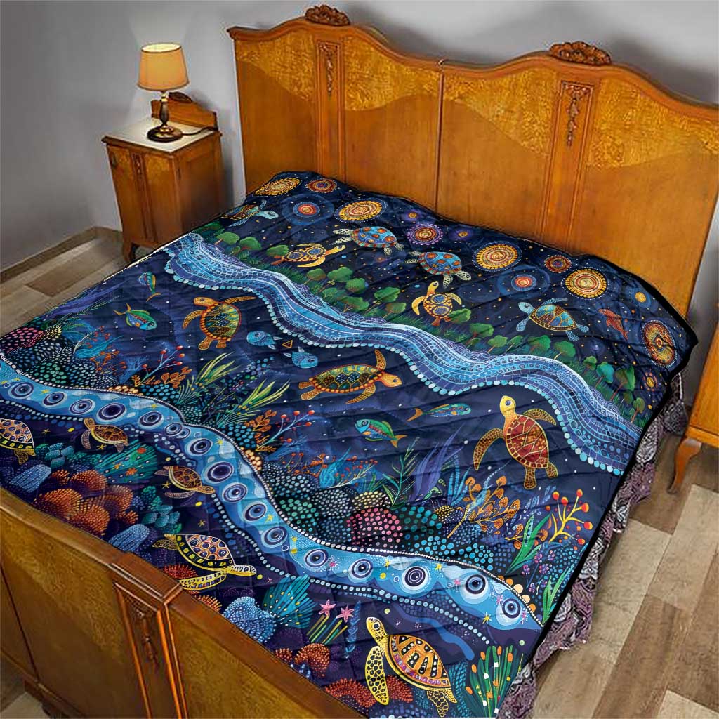 Australian Landscapes Quilt Aboriginal Dreamtime Story