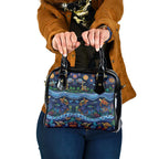 Australian Landscapes Shoulder Handbag Aboriginal Dreamtime Story