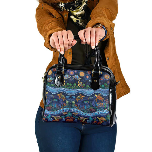 Australian Landscapes Shoulder Handbag Aboriginal Dreamtime Story
