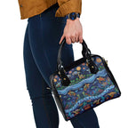 Australian Landscapes Shoulder Handbag Aboriginal Dreamtime Story