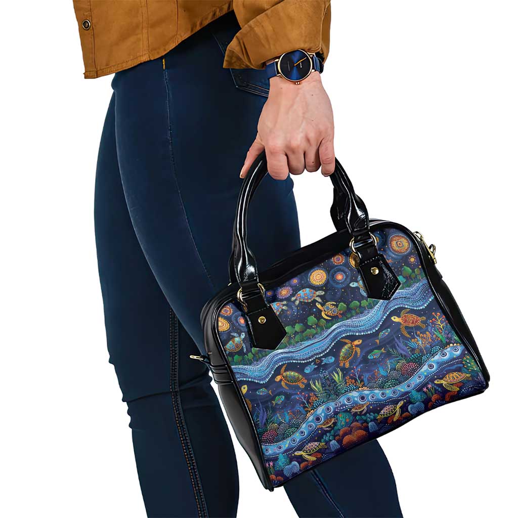 Australian Landscapes Shoulder Handbag Aboriginal Dreamtime Story