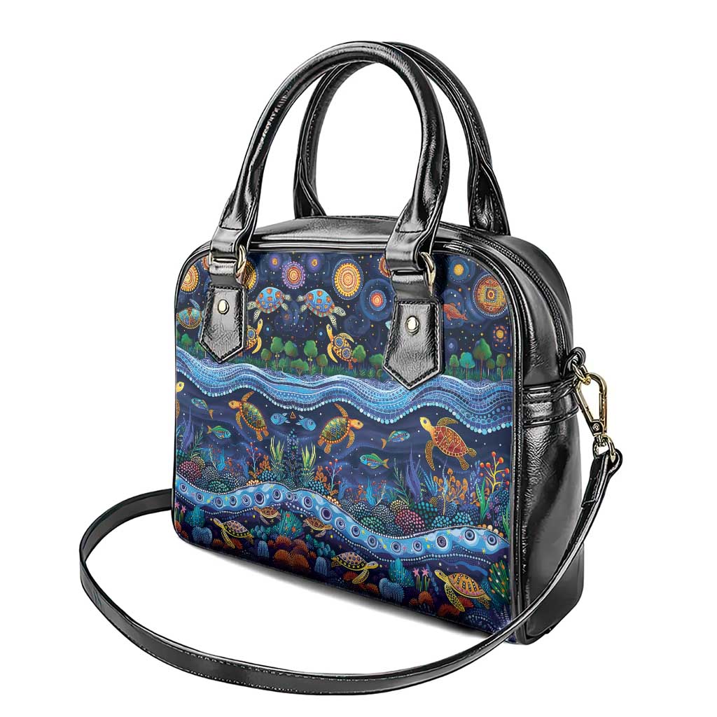 Australian Landscapes Shoulder Handbag Aboriginal Dreamtime Story