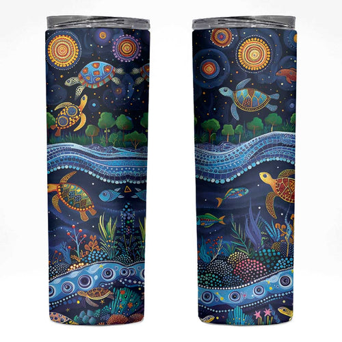 Australian Landscapes Skinny Tumbler Aboriginal Dreamtime Story