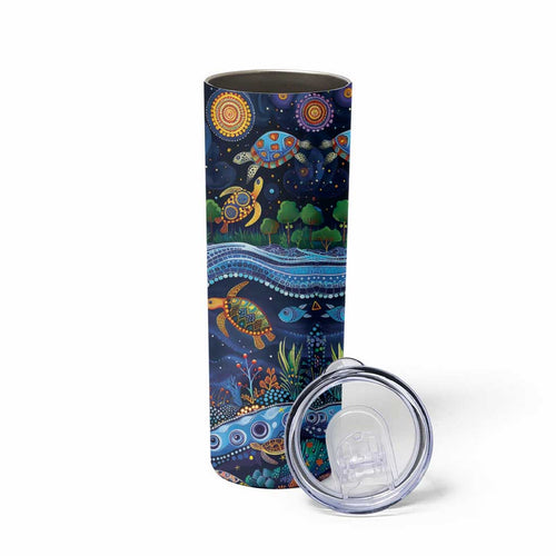 Australian Landscapes Skinny Tumbler Aboriginal Dreamtime Story