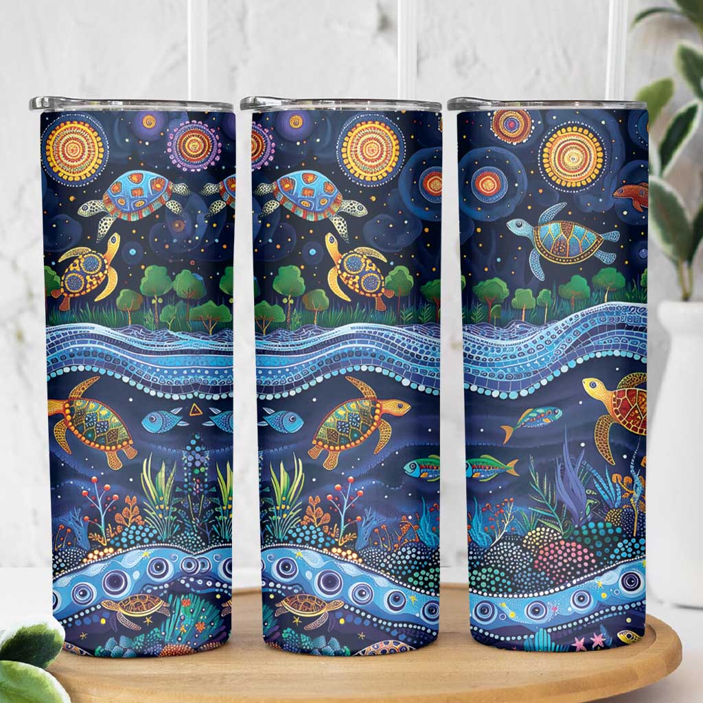 Australian Landscapes Skinny Tumbler Aboriginal Dreamtime Story