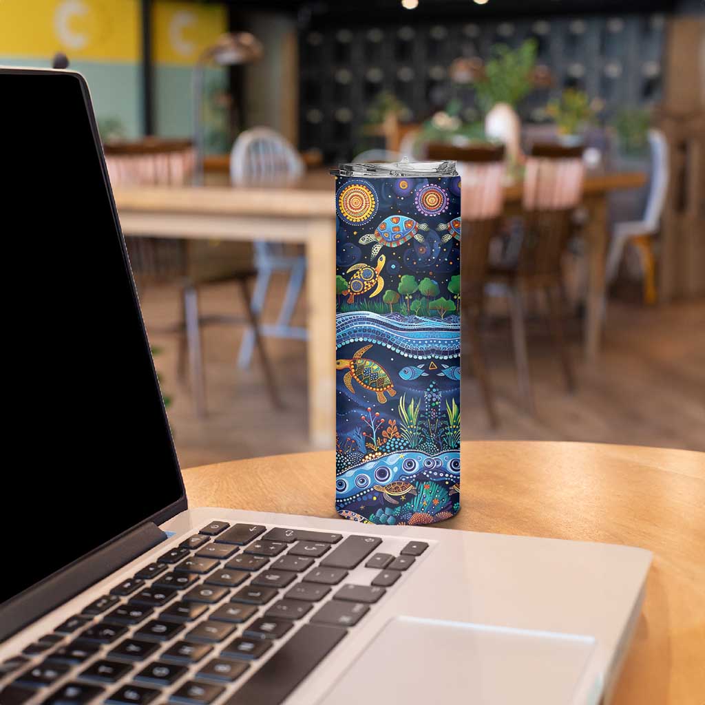 Australian Landscapes Skinny Tumbler Aboriginal Dreamtime Story
