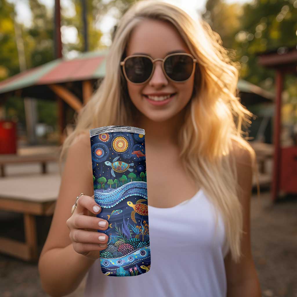 Australian Landscapes Skinny Tumbler Aboriginal Dreamtime Story