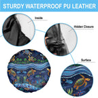 Australian Landscapes Spare Tire Cover Aboriginal Dreamtime Story