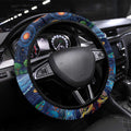 Australian Landscapes Steering Wheel Cover Aboriginal Dreamtime Story