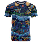 Australian Landscapes T Shirt Aboriginal Dreamtime Story