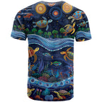 Australian Landscapes T Shirt Aboriginal Dreamtime Story